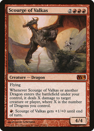 Scourge of Valkas [Magic 2014] | Event Horizon Hobbies CA