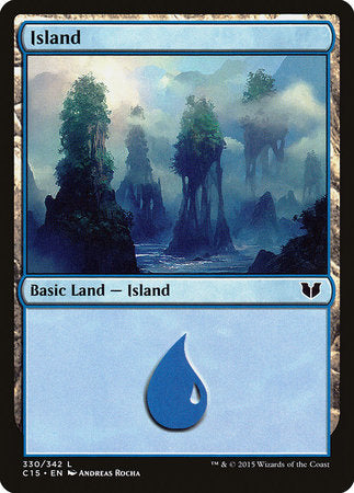 Island (330) [Commander 2015] | Event Horizon Hobbies CA