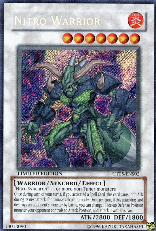 Nitro Warrior [CT05-ENS02] Secret Rare | Event Horizon Hobbies CA