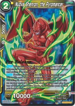 Nuova Shenron, the Pyromancer (BT12-110) [Vicious Rejuvenation Prerelease Promos] | Event Horizon Hobbies CA