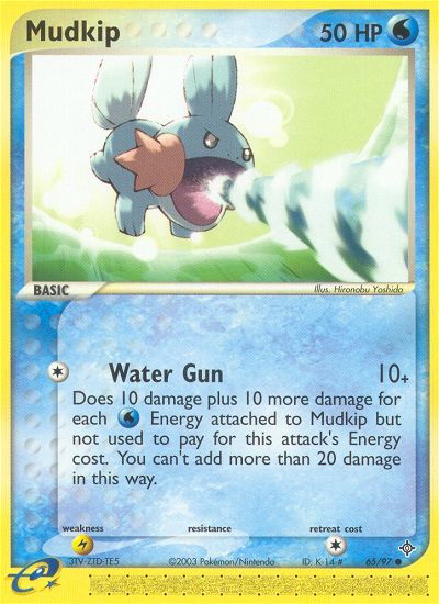 Mudkip (65/97) [EX: Dragon] | Event Horizon Hobbies CA