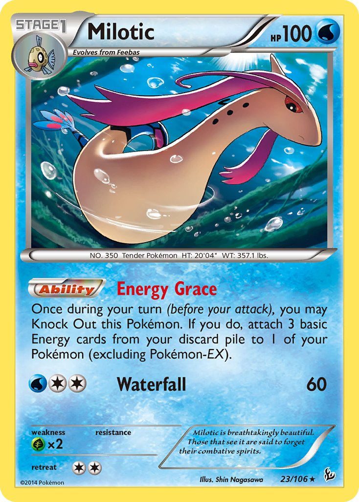 Milotic (23/106) (Theme Deck Exclusive) [XY: Flashfire] | Event Horizon Hobbies CA