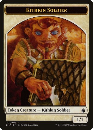 Kithkin Soldier Token (001) [Commander Anthology Tokens] | Event Horizon Hobbies CA