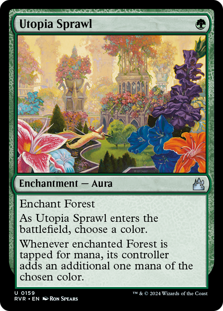 Utopia Sprawl [Ravnica Remastered] | Event Horizon Hobbies CA