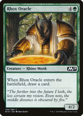 Rhox Oracle [Core Set 2019] | Event Horizon Hobbies CA