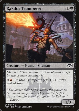 Rakdos Trumpeter [Ravnica Allegiance] | Event Horizon Hobbies CA