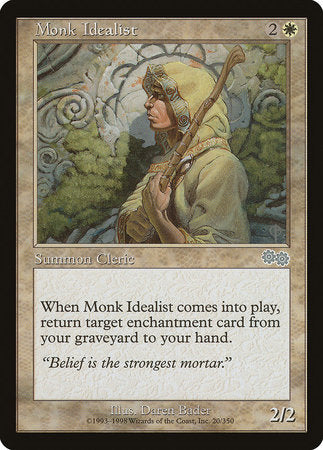 Monk Idealist [Urza's Saga] | Event Horizon Hobbies CA