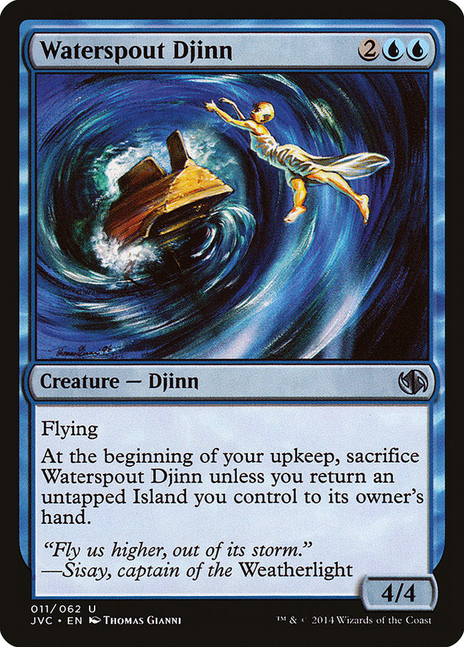 Waterspout Djinn [Duel Decks Anthology] | Event Horizon Hobbies CA