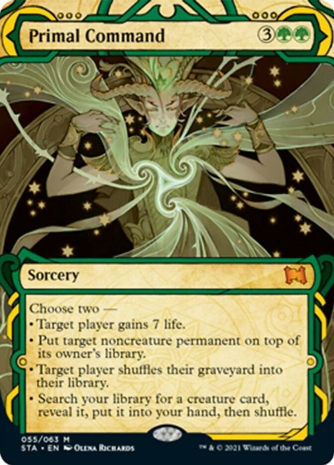 Primal Command (Etched Foil) [Strixhaven Mystical Archive] | Event Horizon Hobbies CA