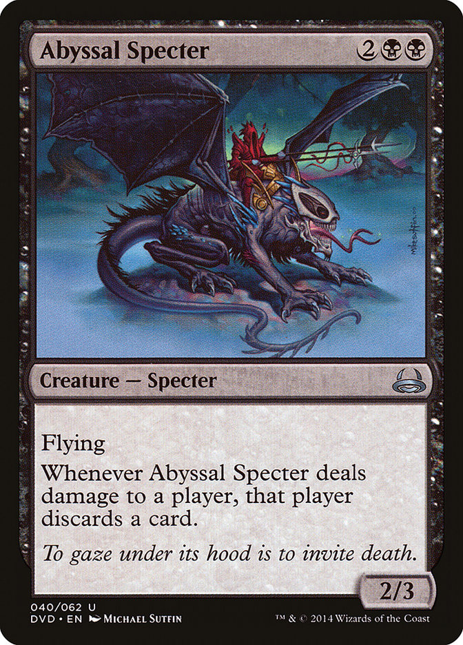 Abyssal Specter (Divine vs. Demonic) [Duel Decks Anthology] | Event Horizon Hobbies CA