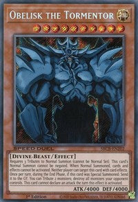 Obelisk the Tormentor [SBCB-EN202] Secret Rare | Event Horizon Hobbies CA