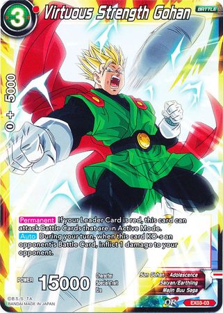 Virtuous Strength Gohan (EX03-03) [Ultimate Box] | Event Horizon Hobbies CA