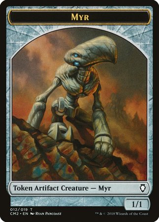 Myr Token [Commander Anthology Volume II Tokens] | Event Horizon Hobbies CA