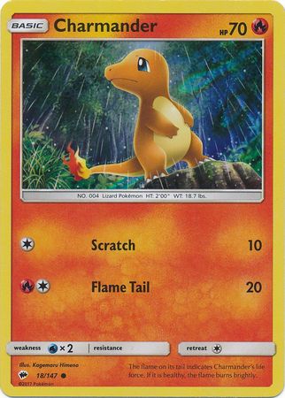 Charmander (18/147) (Premium Collection Promo) [Sun & Moon: Burning Shadows] | Event Horizon Hobbies CA