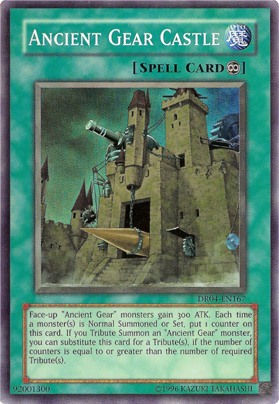 Ancient Gear Castle [DR04-EN167] Super Rare | Event Horizon Hobbies CA