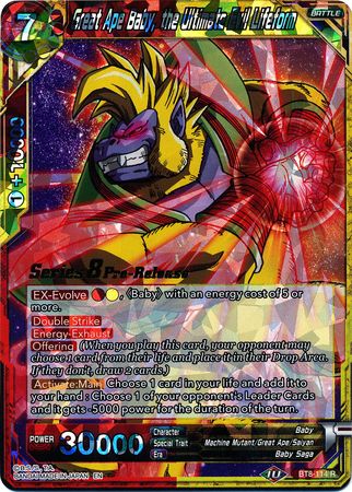 Great Ape Baby, the Ultimate Evil Lifeform (BT8-114_PR) [Malicious Machinations Prerelease Promos] | Event Horizon Hobbies CA