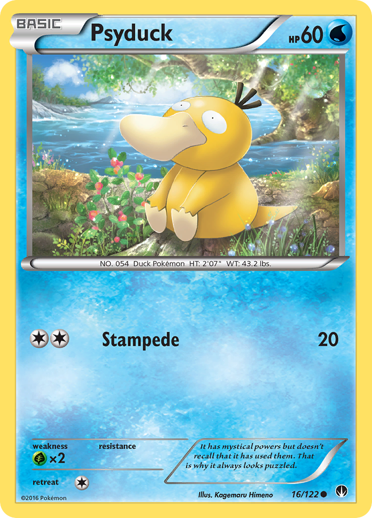 Psyduck (16/122) [XY: BREAKpoint] | Event Horizon Hobbies CA