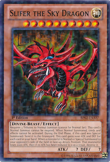 Slifer the Sky Dragon [BP02-EN127] Mosaic Rare | Event Horizon Hobbies CA