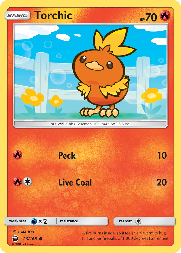 Torchic (26/168) [Sun & Moon: Celestial Storm] | Event Horizon Hobbies CA