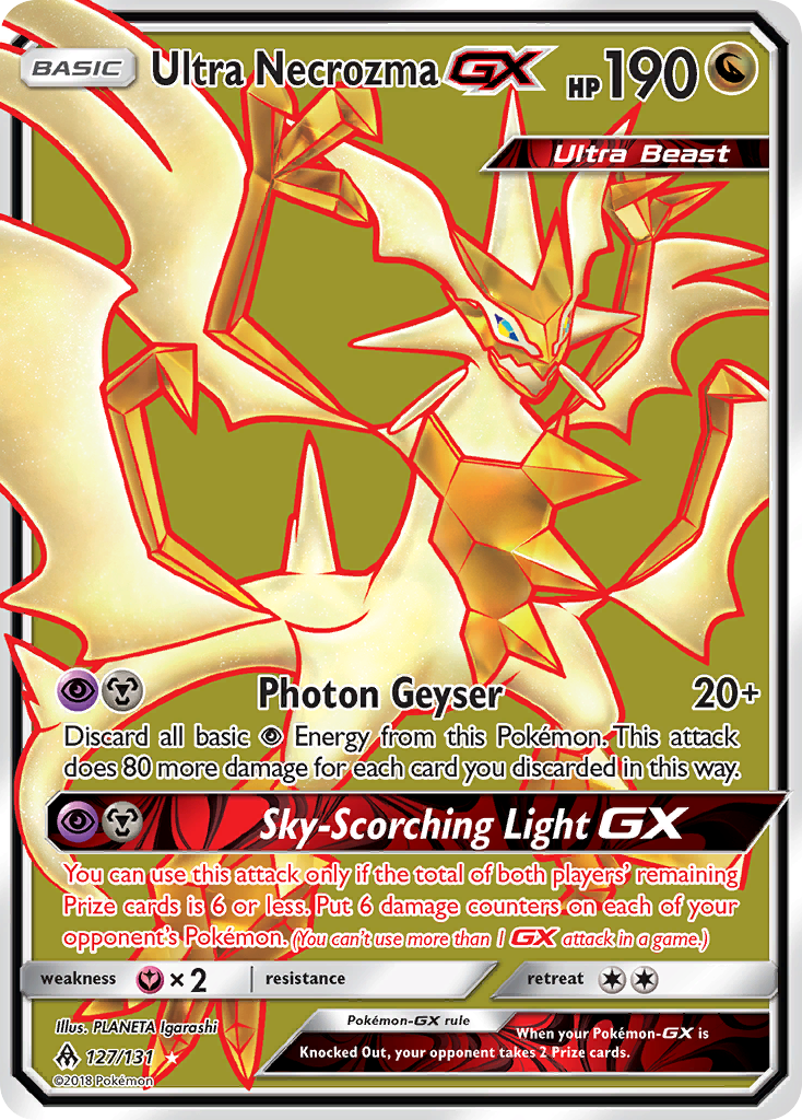 Ultra Necrozma GX (127/131) [Sun & Moon: Forbidden Light] | Event Horizon Hobbies CA