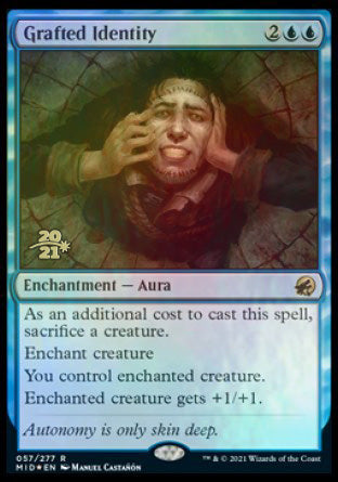 Grafted Identity [Innistrad: Midnight Hunt Prerelease Promos] | Event Horizon Hobbies CA