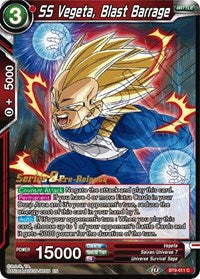 SS Vegeta, Blast Barrage (BT9-011) [Universal Onslaught Prerelease Promos] | Event Horizon Hobbies CA