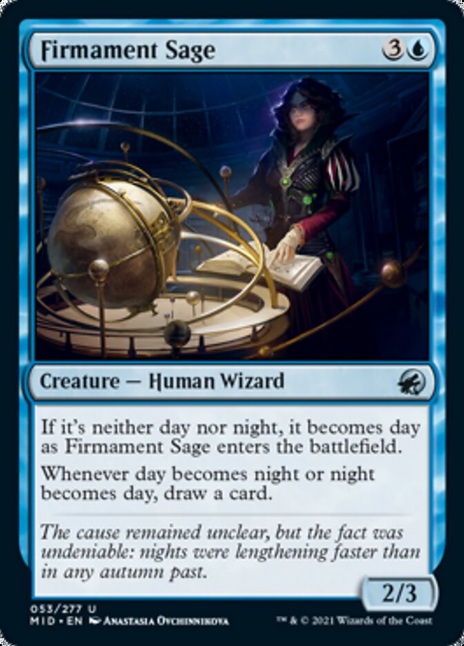 Firmament Sage [Innistrad: Midnight Hunt] | Event Horizon Hobbies CA