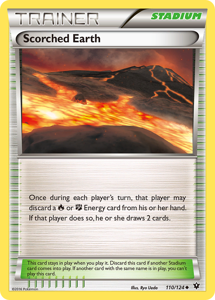 Scorched Earth (110/124) [XY: Fates Collide] | Event Horizon Hobbies CA