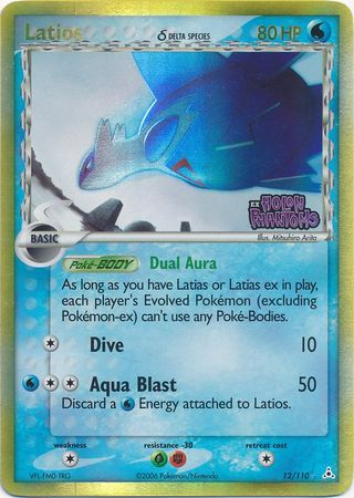 Latios (12/110) (Delta Species) (Stamped) [EX: Holon Phantoms] | Event Horizon Hobbies CA