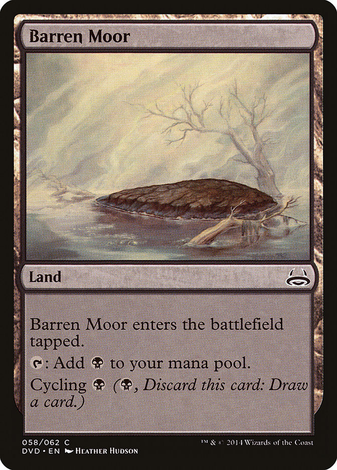 Barren Moor (Divine vs. Demonic) [Duel Decks Anthology] | Event Horizon Hobbies CA