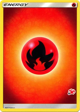 Fire Energy (Charizard Stamp #38) [Battle Academy 2020] | Event Horizon Hobbies CA