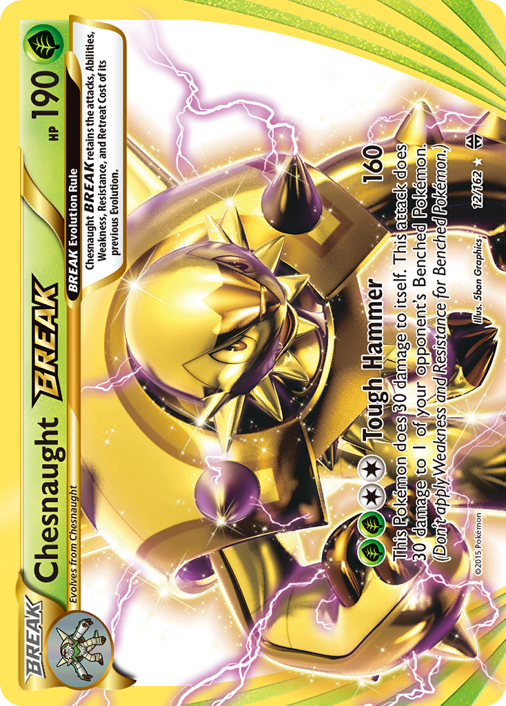 Chesnaught BREAK (12/162) [XY: BREAKthrough] | Event Horizon Hobbies CA