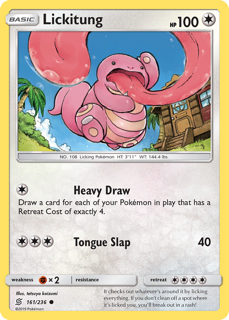 Lickitung (161/236) [Sun & Moon: Unified Minds] | Event Horizon Hobbies CA