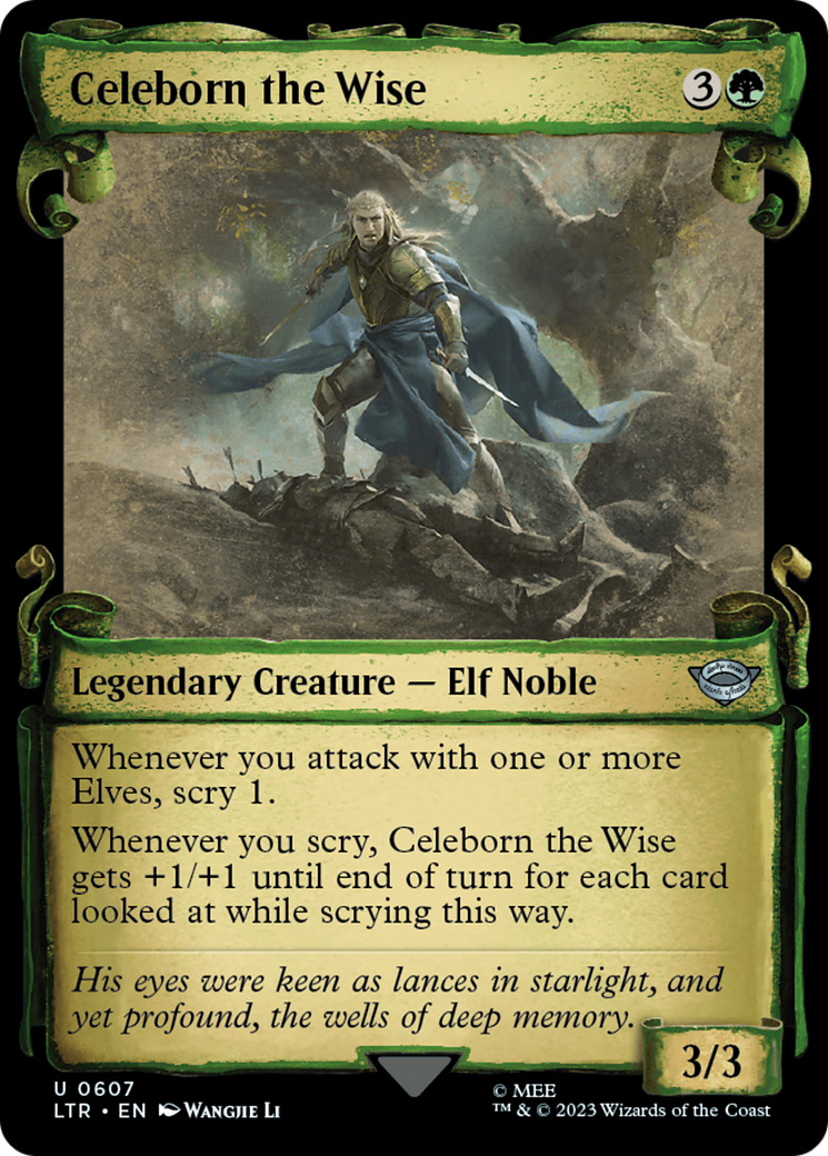 Celeborn the Wise [The Lord of the Rings: Tales of Middle-Earth Showcase Scrolls] | Event Horizon Hobbies CA