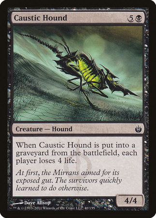 Caustic Hound [Mirrodin Besieged] | Event Horizon Hobbies CA