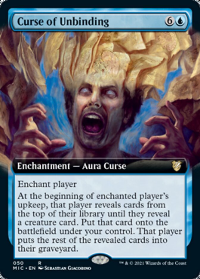 Curse of Unbinding (Extended) [Innistrad: Midnight Hunt Commander] | Event Horizon Hobbies CA