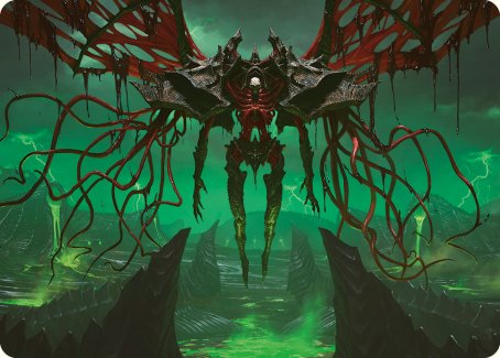 Archfiend of the Dross Art Card [Phyrexia: All Will Be One Art Series] | Event Horizon Hobbies CA