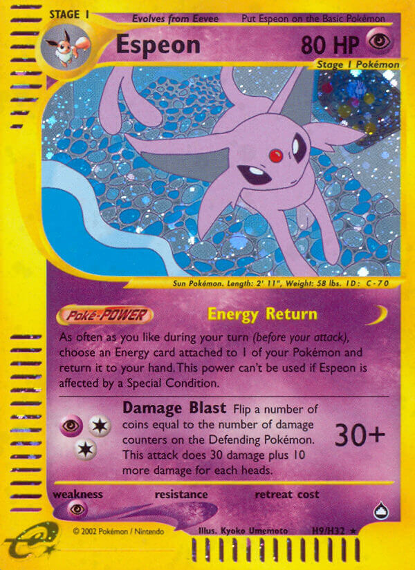 Espeon (H9/H32) [Aquapolis] | Event Horizon Hobbies CA