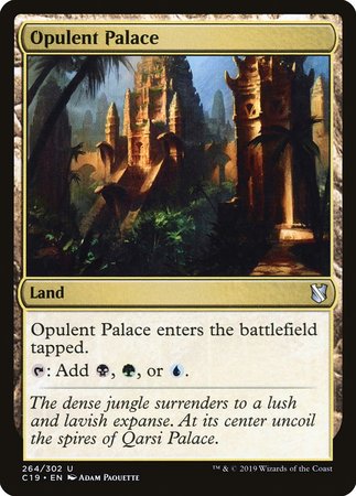 Opulent Palace [Commander 2019] | Event Horizon Hobbies CA