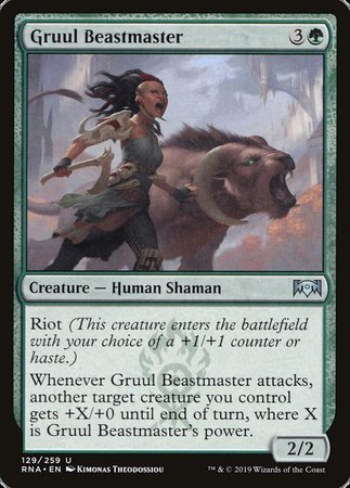 Gruul Beastmaster [Ravnica Allegiance] | Event Horizon Hobbies CA