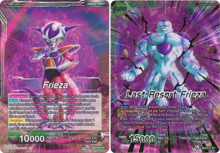 Frieza // Last Resort Frieza (Starter Deck Exclusive) (SD13-01) [Rise of the Unison Warrior] | Event Horizon Hobbies CA