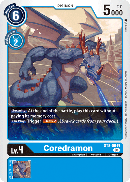 Coredramon [ST8-06] [Starter Deck: Ulforce Veedramon] | Event Horizon Hobbies CA