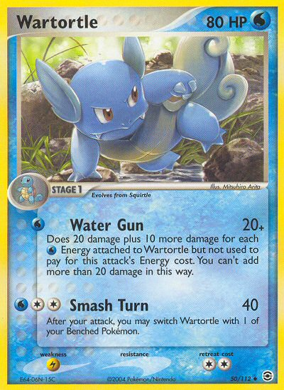 Wartortle (50/112) [EX: FireRed & LeafGreen] | Event Horizon Hobbies CA