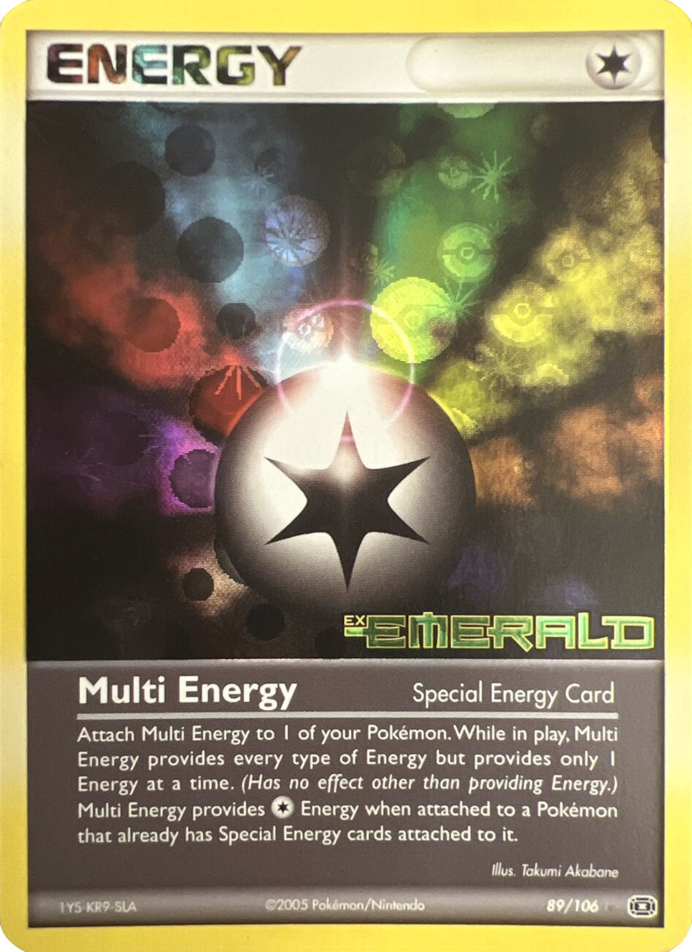 Multi Energy (89/106) (Stamped) [EX: Emerald] | Event Horizon Hobbies CA