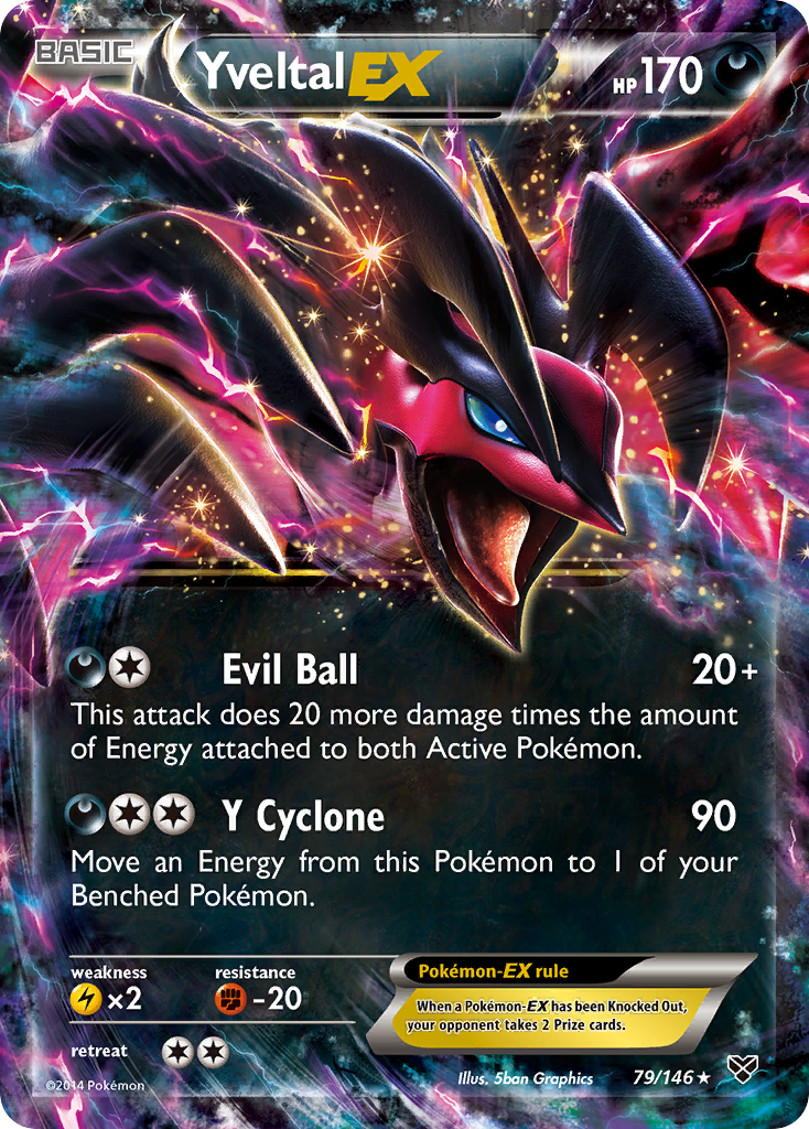 Yveltal EX (79/146) [XY: Base Set] | Event Horizon Hobbies CA