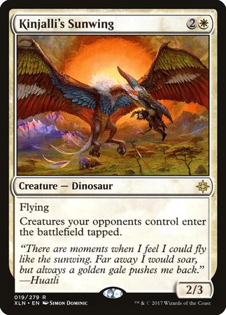 Kinjalli's Sunwing [Ixalan] | Event Horizon Hobbies CA