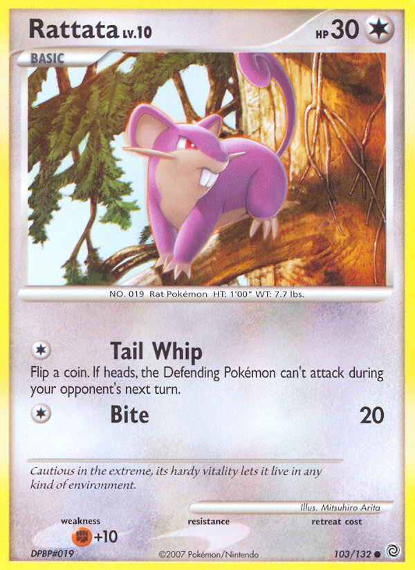 Rattata (103/132) [Diamond & Pearl: Secret Wonders] | Event Horizon Hobbies CA