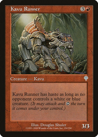 Kavu Runner [Invasion] | Event Horizon Hobbies CA