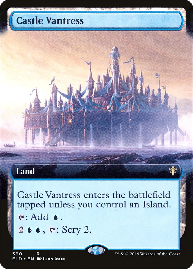 Castle Vantress (Extended Art) [Throne of Eldraine] | Event Horizon Hobbies CA