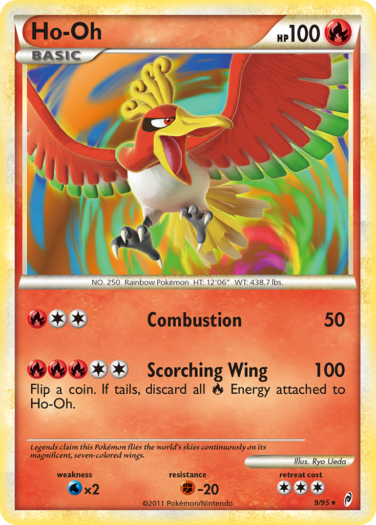 Ho-Oh (9/95) [HeartGold & SoulSilver: Call of Legends] | Event Horizon Hobbies CA